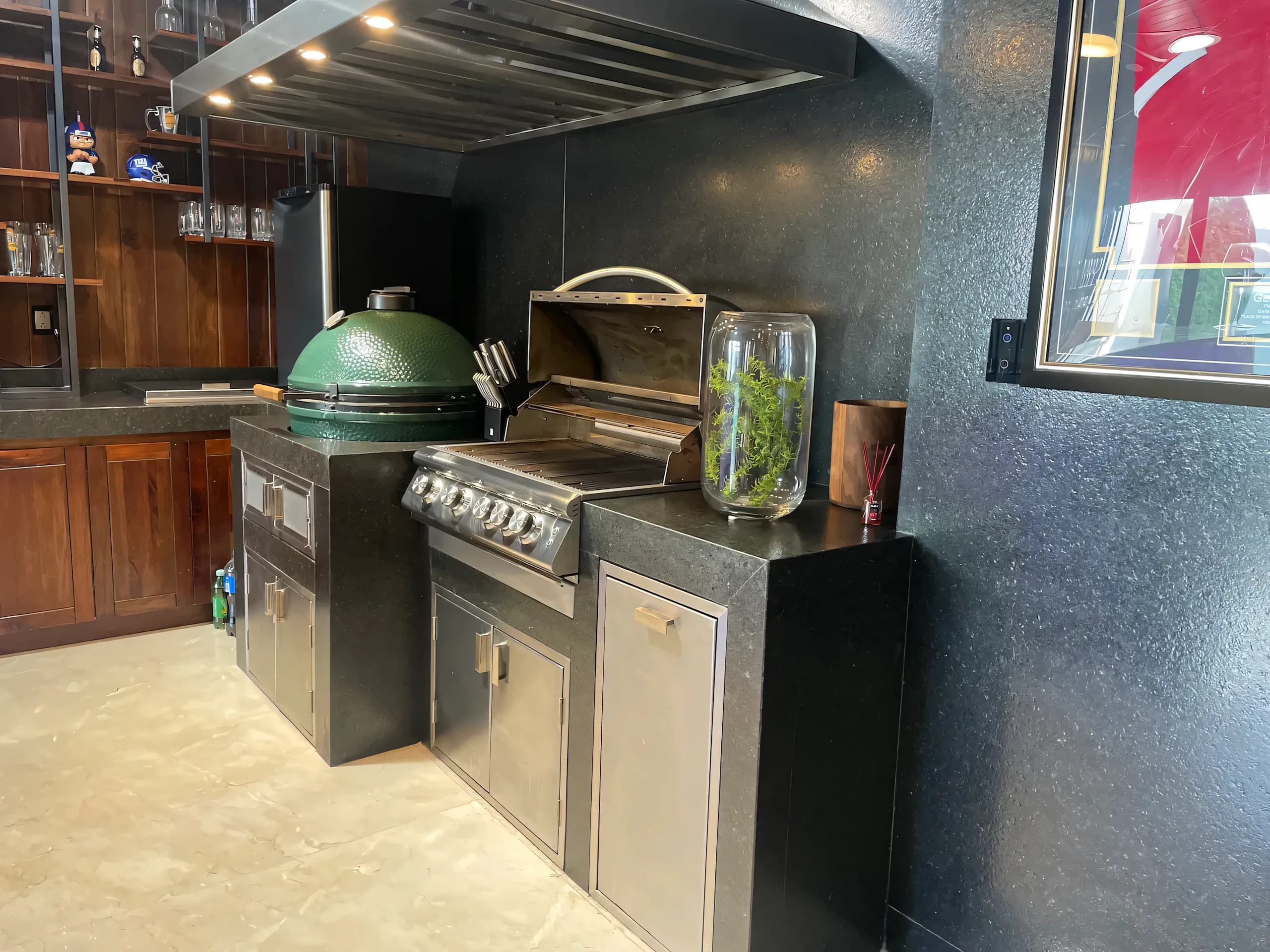 Asador residencial