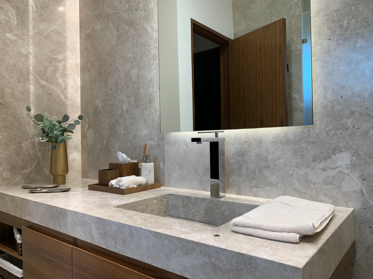 Baño decorado